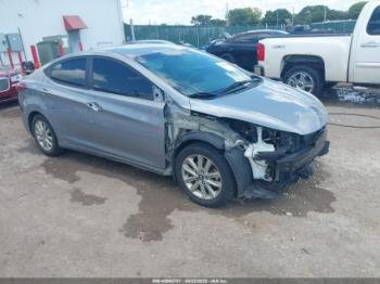  Salvage Hyundai ELANTRA