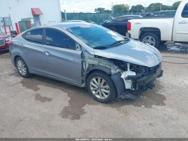  Salvage Hyundai ELANTRA