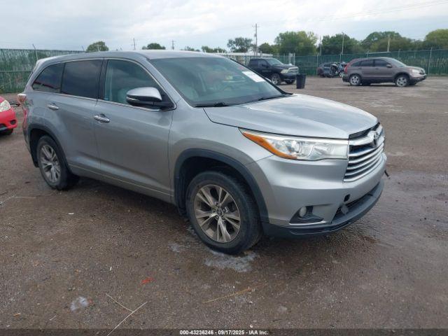  Salvage Toyota Highlander