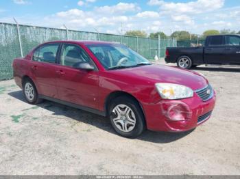  Salvage Chevrolet Malibu