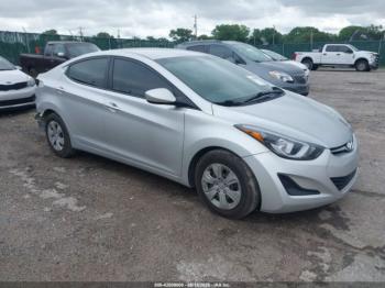 Salvage Hyundai ELANTRA
