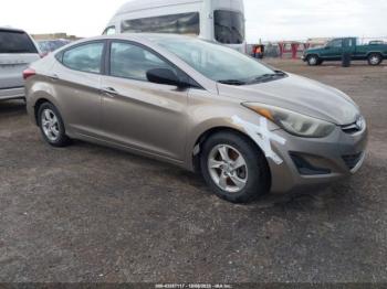  Salvage Hyundai ELANTRA