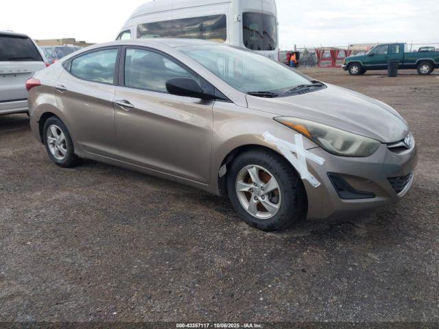  Salvage Hyundai ELANTRA