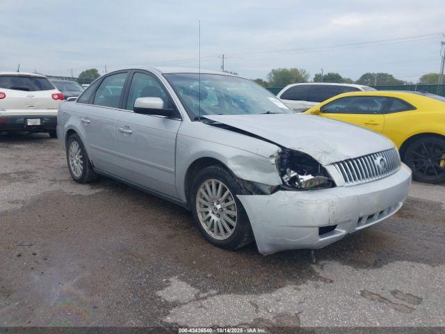  Salvage Mercury Montego