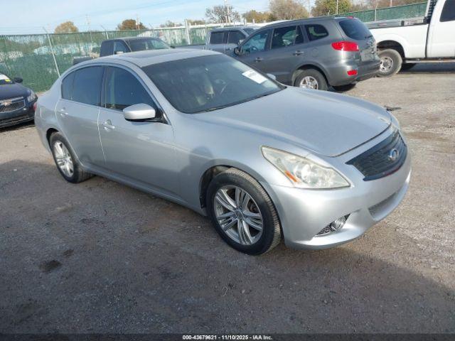  Salvage INFINITI G37x