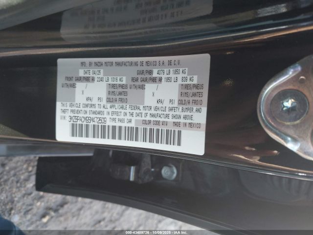 Mazda Mazda3 2.5 S Preferred Image 14