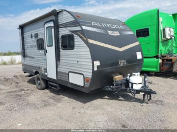  Salvage Forest River Aurora Lite Travel Traile