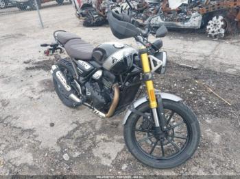  Salvage Triumph Motorcycle Scrambler