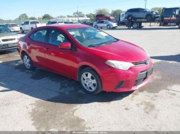 Salvage Toyota Corolla