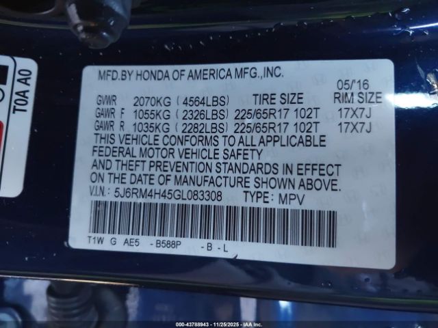 Honda CR-V Se Image 9