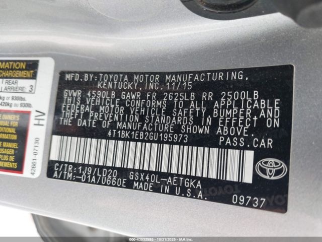 Toyota Avalon Xle Image 5