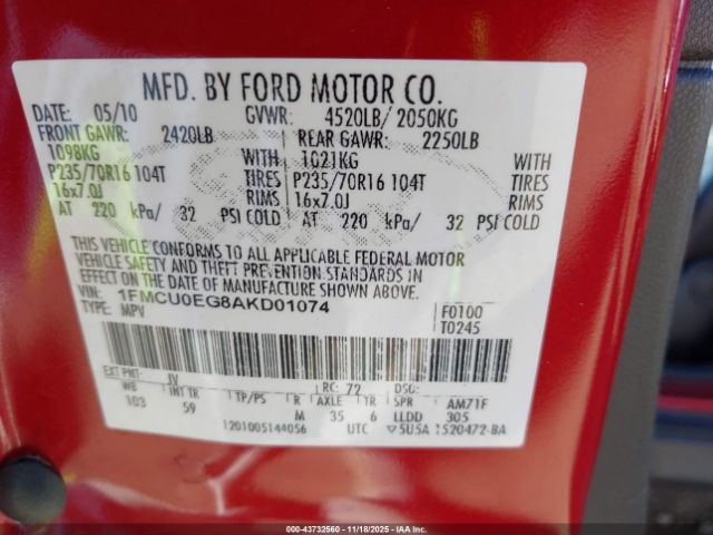 Ford Escape Limited Image 11