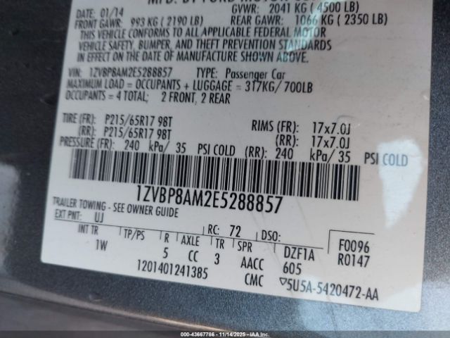 Ford Mustang V6 Image 6