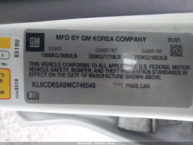 Chevrolet Spark Fwd 1lt Automatic Image 4