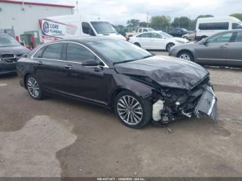  Salvage Lincoln MKZ