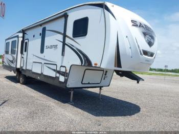  Salvage Forest River Sabre 36bhq 5th Whl Trave