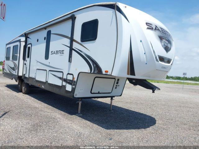  Salvage Forest River Sabre 36bhq 5th Whl Trave