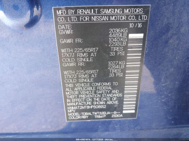 Nissan Rogue Sv Image 9