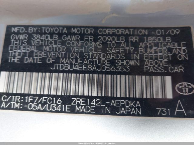 Toyota Corolla Le Image 4