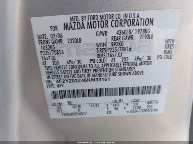 Mazda Tribute I Image 7