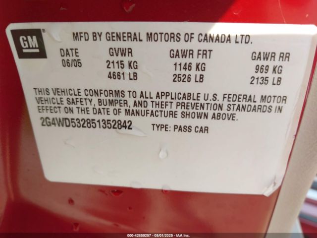 Buick LaCrosse Cxl Image 7