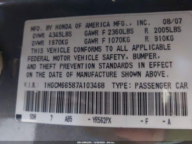 Honda Accord 3.0 Ex Image 6